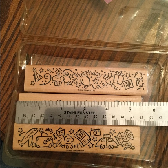Border Buddies rubber stamp set - Picture 2 of 4